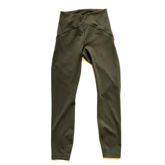 Lululemon InStill High Rise Tight Leggings Womens 4 Spruce Green 25" Inseam Run - Picture 10 of 11